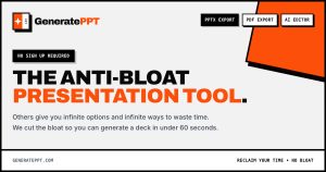 GeneratePPT logo - presentaciones IA en minutos