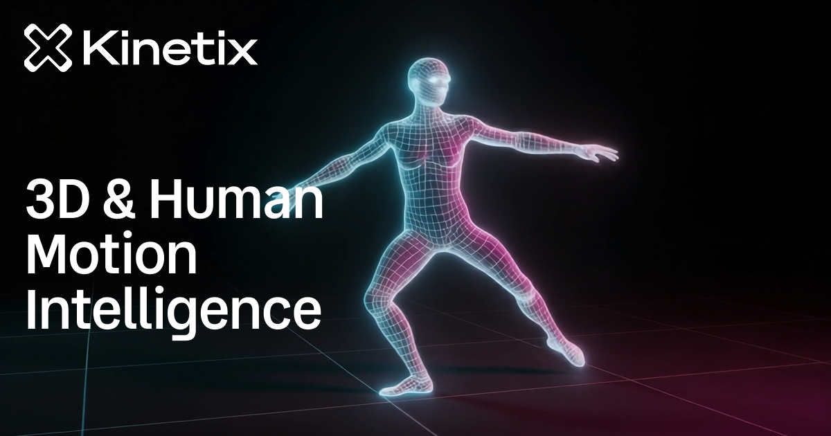 Kinetix animación 3D IA