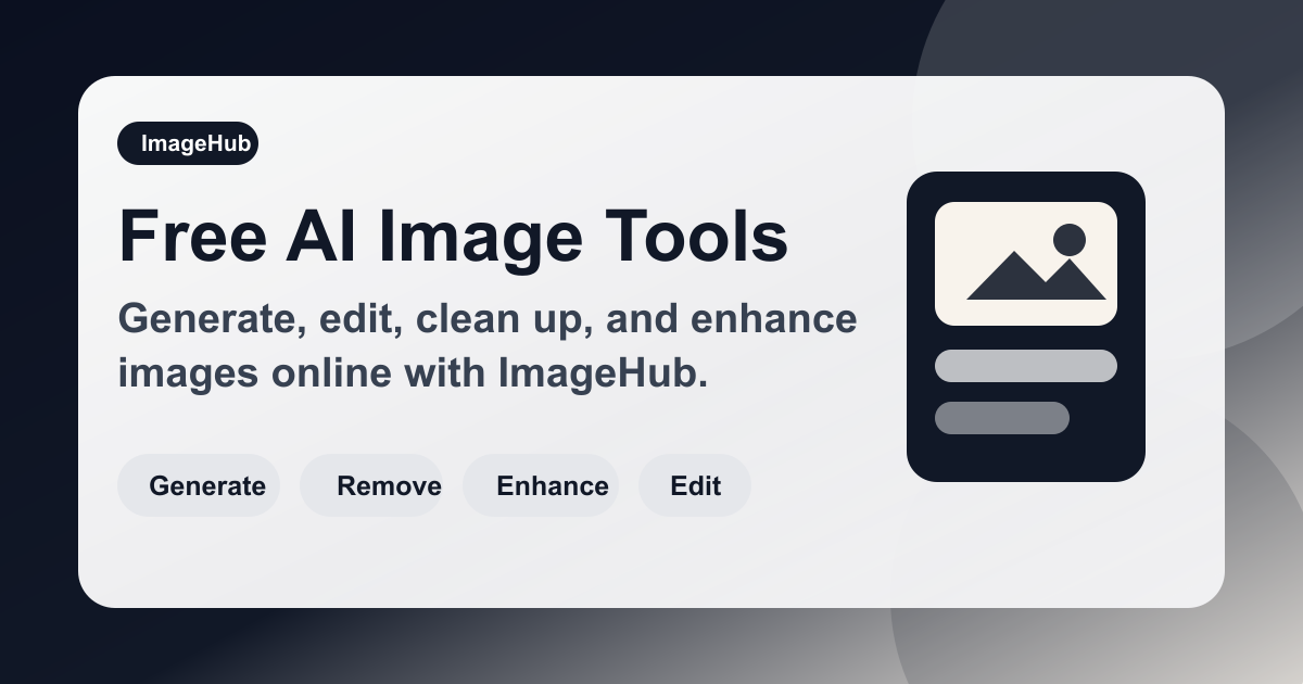 ImageHub AI