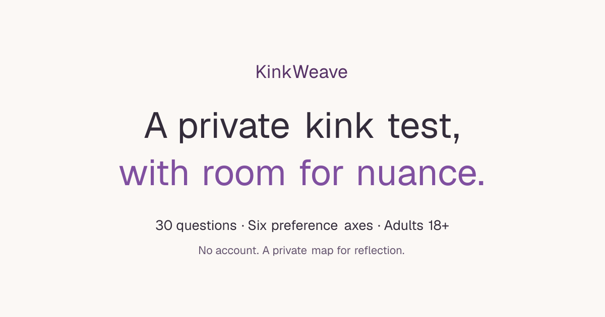 KinkWeave